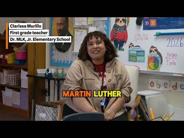 Reading Is Key with Dr. MLK, Jr. Elementary School's Clarissa Murillo