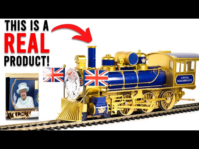 A Crass £300 Train Set "In Memory" Of Our Late Queen