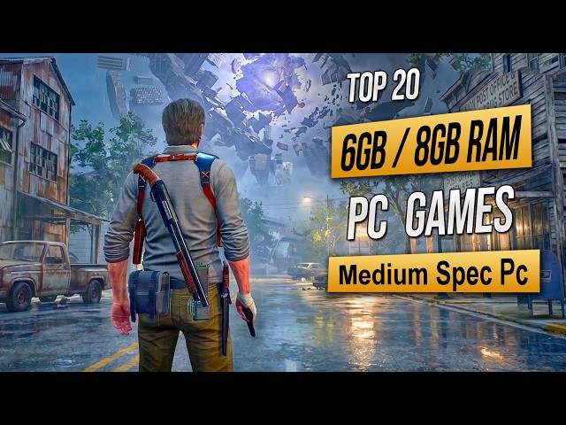 Top 20 Best Mid Spec Pc Games For (6GB RAM / 8GB RAM / 4GB VRAM) 2026