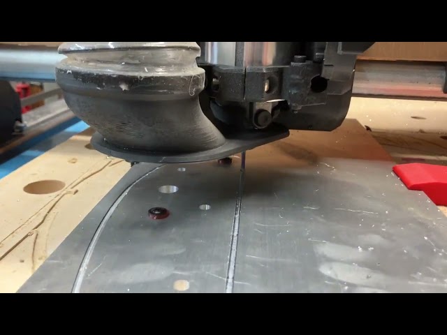 Milling aluminum on V1 Engineering Lowrider 4