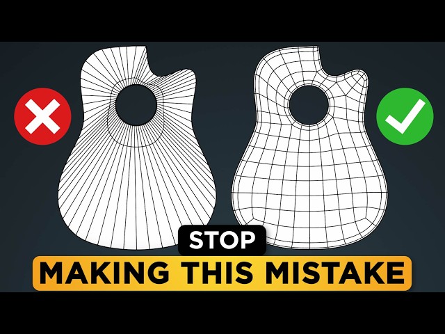 The Fastest Way to Fix Bad Topology in Blender