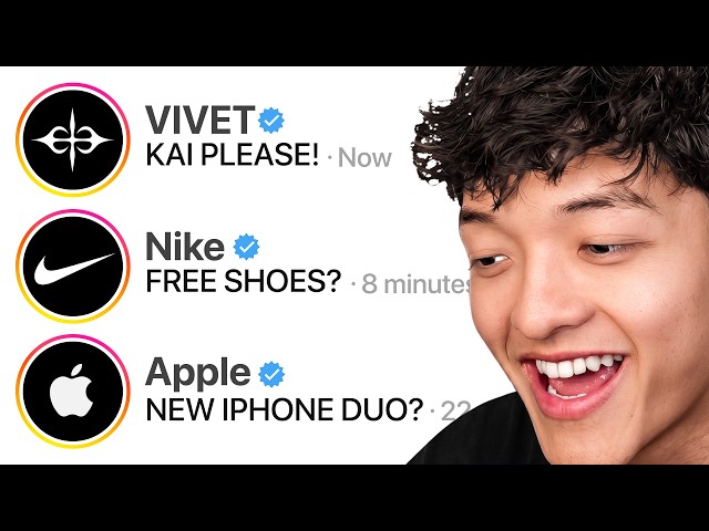 I DM'd 100 Brands To See What I Can Get For FREE..