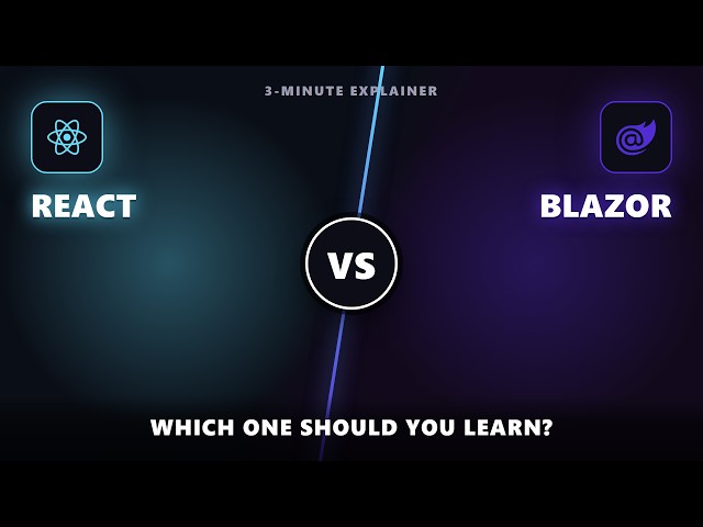 Blazor vs React: Why C# Developers Are Switching (3-Minute Explainer)