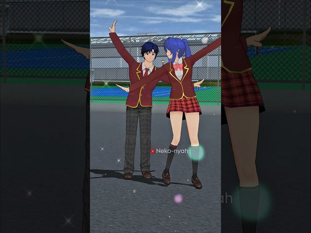 You and I - Couple Dance 🥰 #sakuraschoolsimulator #shorts #trending #viral #video #dance #gaming