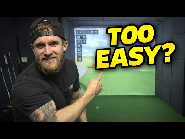 The Simplest Way to Build a Golf Simulator at Home (Anyone Can Do This)