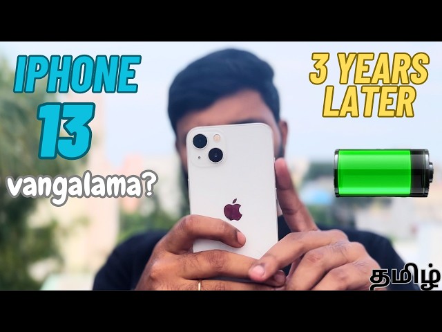 iPhone 13 - 3 years later Review || iPhone 13 Longterm Tamil Review 🤩