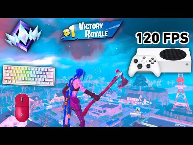 Fortnite Unreal Ranked Reload On Xbox Series S | Keyboard & Mouse Gameplay | 120 FPS | 4K