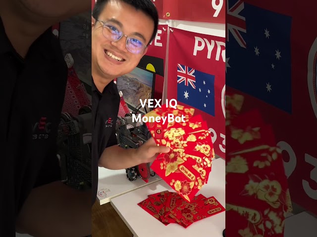 VEX IQ Chinese New Year 🧧 MoneyBot!  @RECFoundation  @vexrobotics @VEXRoboticsAustralia
