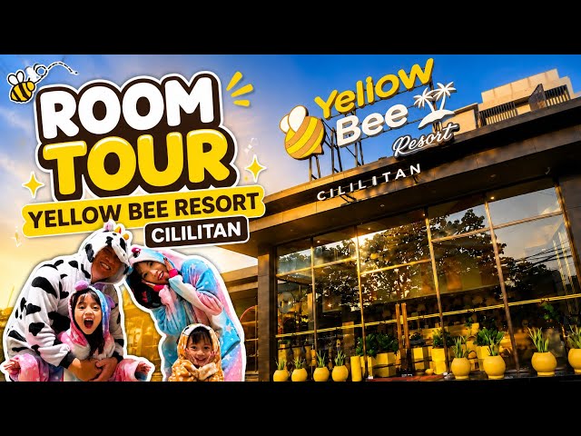 ROOM TOUR Yellow Bee Resort Cililitan | Hotel Kids Friendly dengan Indoor Waterpark!