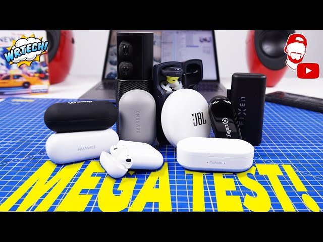 🎧 TOP 10 True Wireless Bluetooth sluchátek: Apple, Bose, Samsung, TicPods a další | #WRTECH