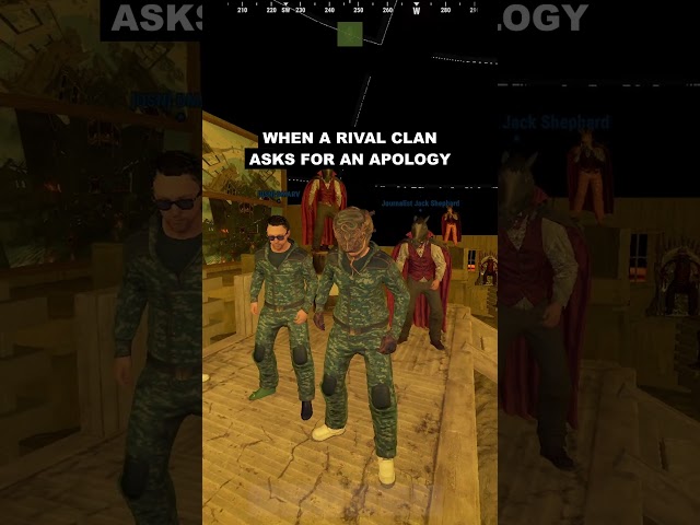 WHEN A RIVAL CLAN ASKS FOR AN APOLOGY #shorts #rust #gaming