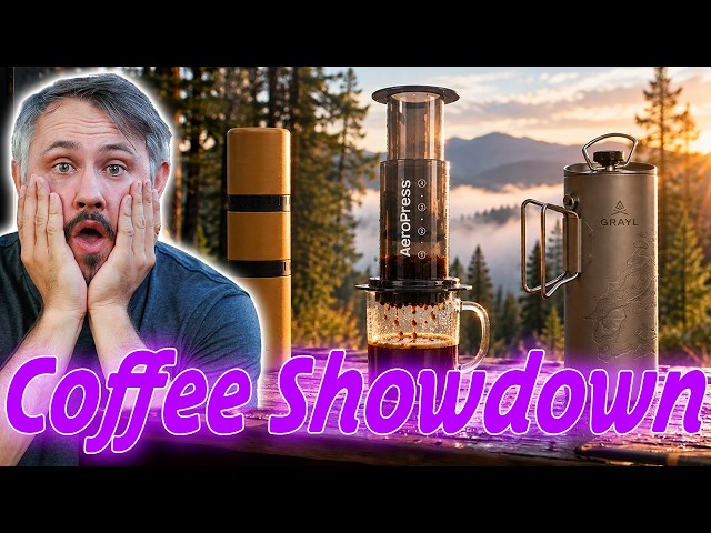 I Tested 3 Popular Camping Coffee Makers (So You Don't Have To)