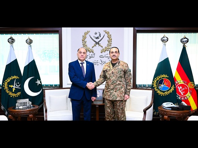 State Secretary, Security Council of Belarus, called on FM Syed Asim Munir, COAS & CDF | ISPR