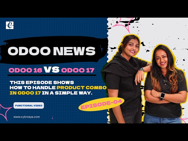 Odoo 17 News Episode - 4 | How to Handle Product Combo in Odoo 17 PoS | Odoo 17 New Features