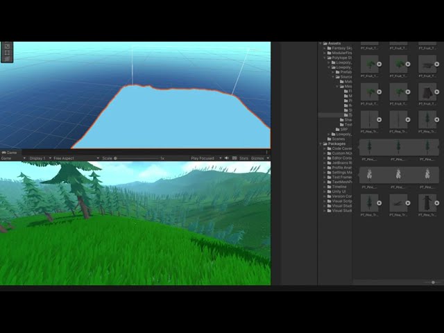 Create an Open world in 5 minutes | Unity Terrain Tutorial FREE