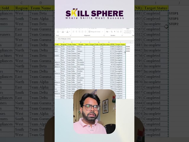 Filter Formula in 30 Sec | Excel | Hindi