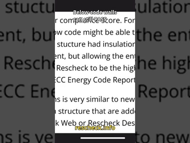 What Is a REScheck? Energy Code Compliance Explained