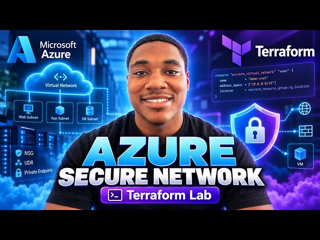 How to Build a Secure Azure Network with Terraform | VNet, Subnets, NSGs & Windows VMs