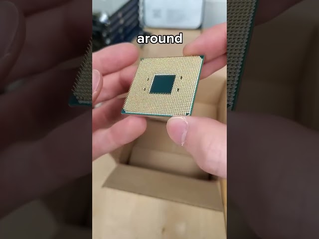 Testando a CPU que chegou pelo correio sem nenhuma proteção