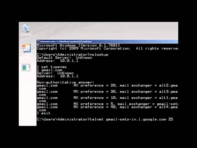 Testing Port Connectivity