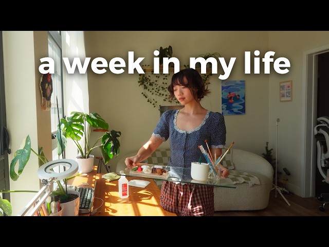 the first days of fall 🍂 self-employed artist diaries