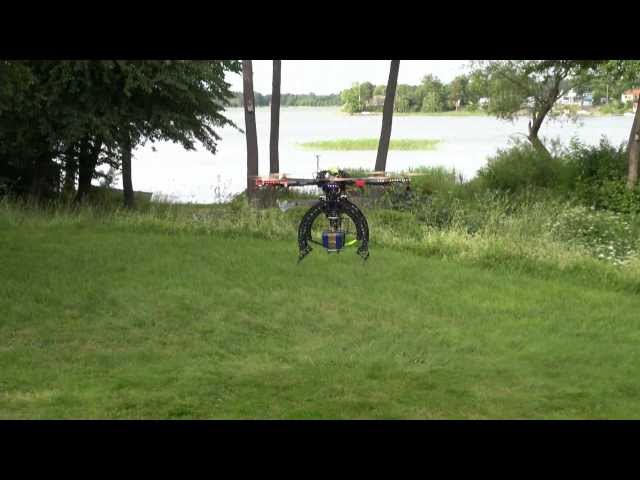 CarbonCore Octo1000 Multicopter Octocopter Payload Test