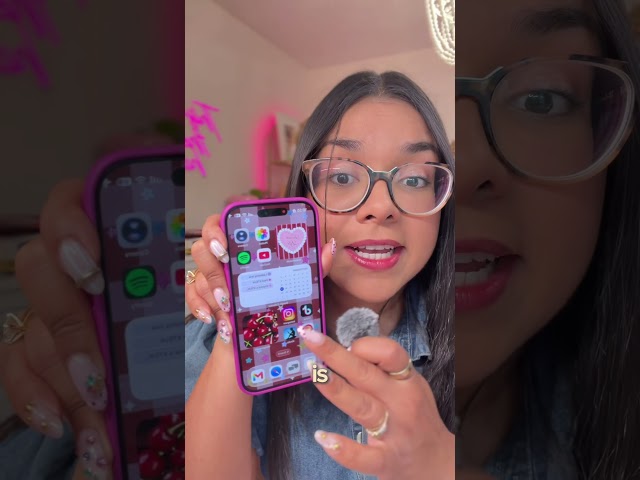 By how I customized my burgundy iPhone 18 pro 🍇📱✨💕 #tech #iphone18pro #iphone #apple #ios27