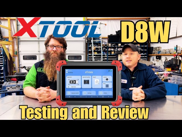 Xtool D8W Automotive Scan Tool - Testing and Review. 2 Thumbs up!