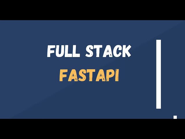 FastAPI : The Complete Course | Learn FastAPI the Hard Way