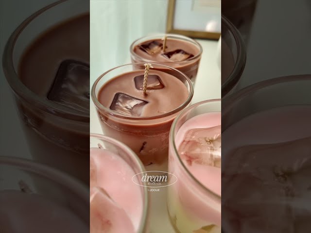 #IcedCoffeeCandle #CandleMaking #SmallBusiness #HandmadeCandles #shortsfeed #soywaxcandle