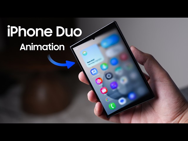 Get iPhone Duo Like Animation On Your Samsung Galaxy Fold