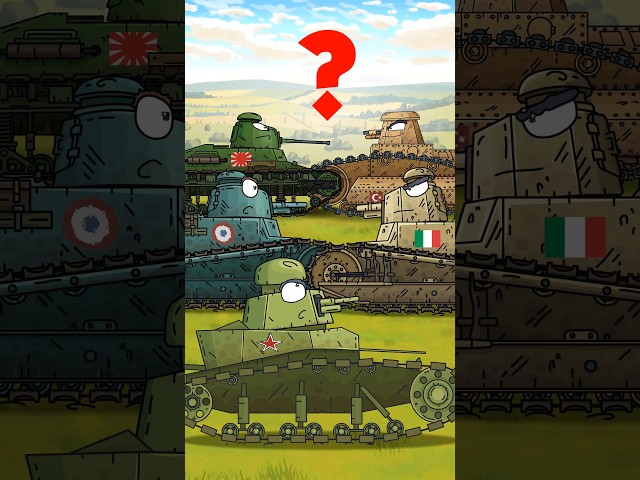 Who's the real one here? #gerand #tankcartoons #shorts