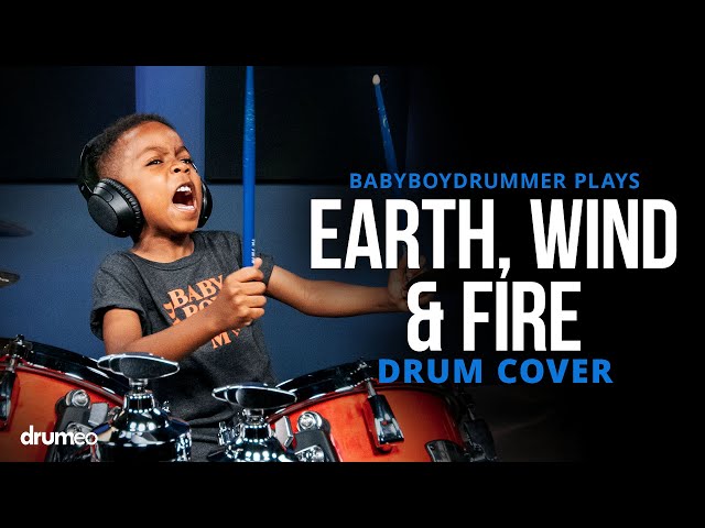 5 Year Old Drummer Plays An All-Time Classic (Earth, Wind & Fire)