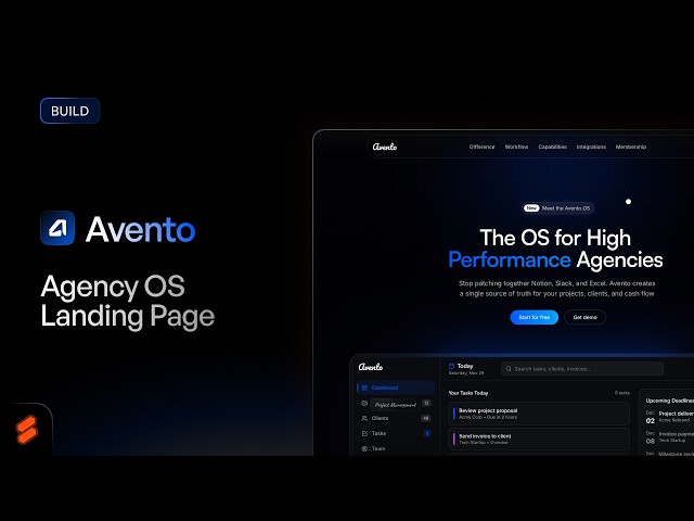 I Built a Modern SaaS Landing Page with Next.js, Tailwind, Shadcn UI