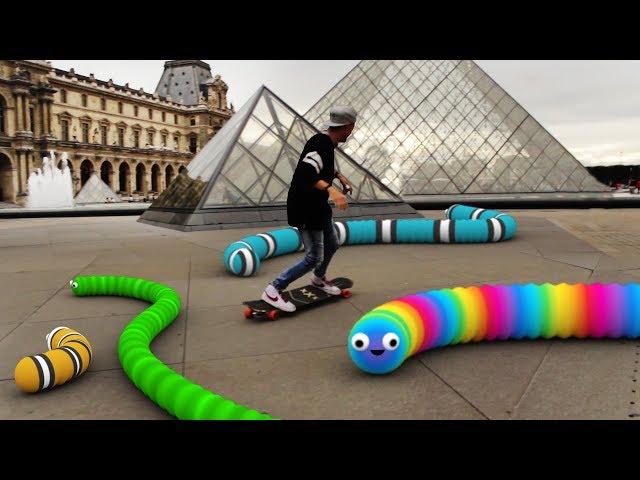 Slither.io In Real Life 3 - NO AI