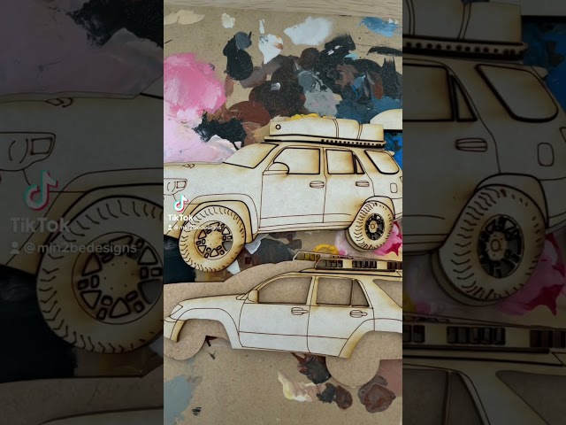 Designing and creating ornaments - Toyota 4Runner