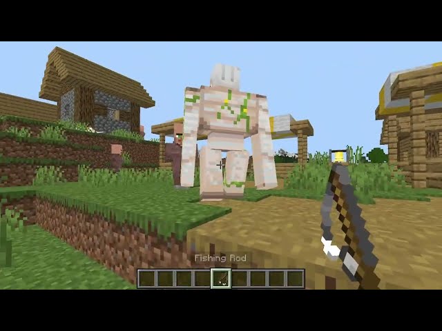 How To EASILY Make a Stab Shot Fishing Rod In Minecraft Bedrock !!!