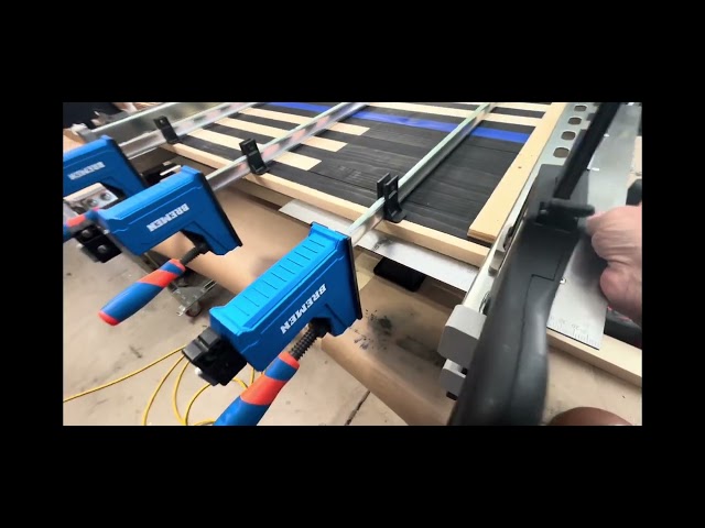 Must have squaring jig for rustic flag assembly 