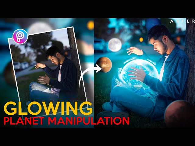 Glowing Planet Manipulation Tutorial in PicsArt | How to Edit Like Calop | Photo Editing Tutorial