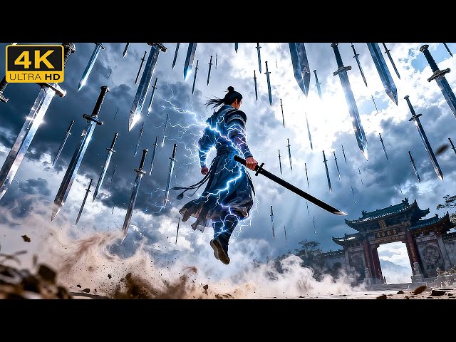 Useless boy summons lightning, opens meridians; "Myriad Swords Unite" kills top killer!