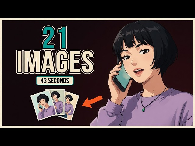 How 21 AI Images Became a Speaking Animation