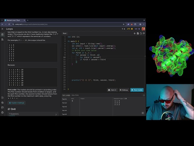 Day 10 of doing Rust coding challenges so my skills don't atrophy because of AI