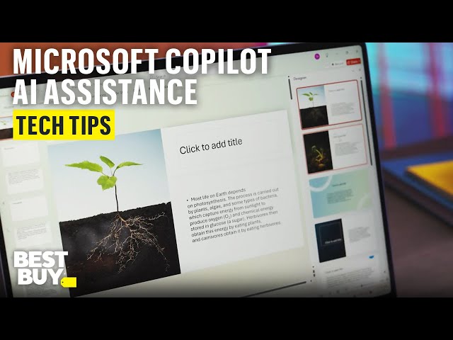 Work Smarter with Microsoft 365 and Copilot – Tech Tips from Best Buy
