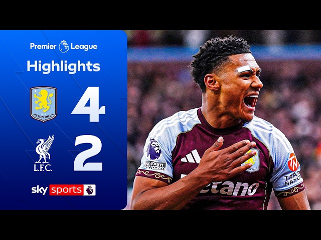 Watkins bags brace as Villa rip Reds apart 🔥 | Aston Villa 4-2 Liverpool | Premier League Highlights