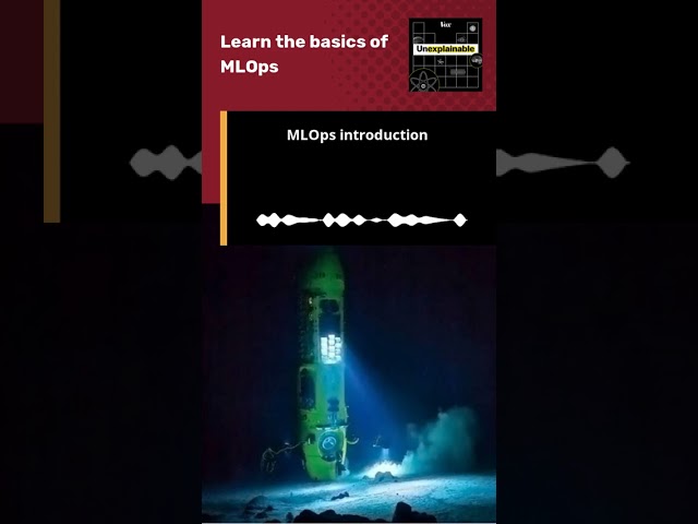 Introduction to MLOps