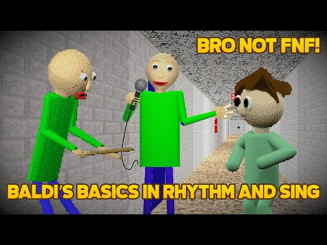 This so ENDLESS! | Baldi’s Basics: Rhythm and singing