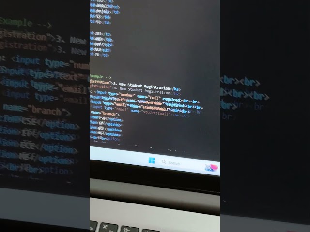 HTML course classes starting Tomorrow...#html #coding #coder
