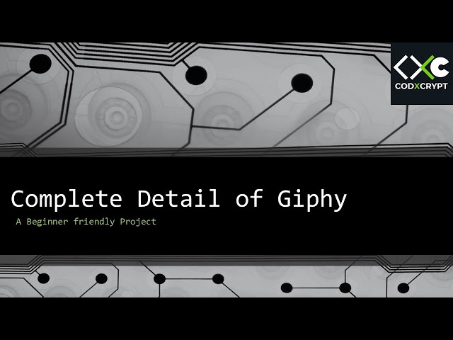 Giphy | Beginner Friendly | Project | Web D