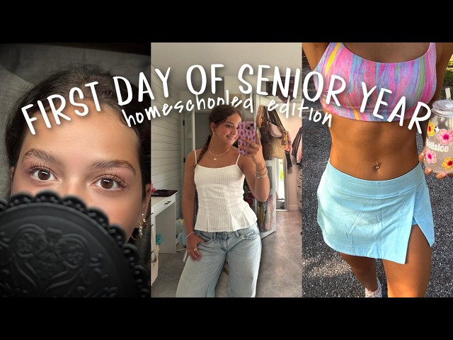 FIRST DAY OF SENIOR YEAR (homeschooled edition) | EMILY G