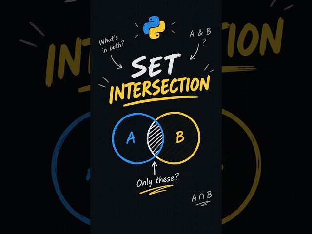 "Two Datasets. One Overlap. Python Finds It in 1 Line."